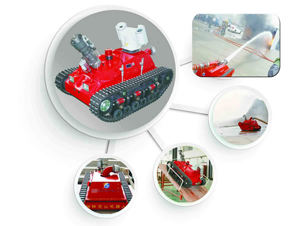 fire extinguishing robot instruction