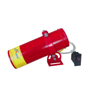 engine compartment fire extinguisher instruction